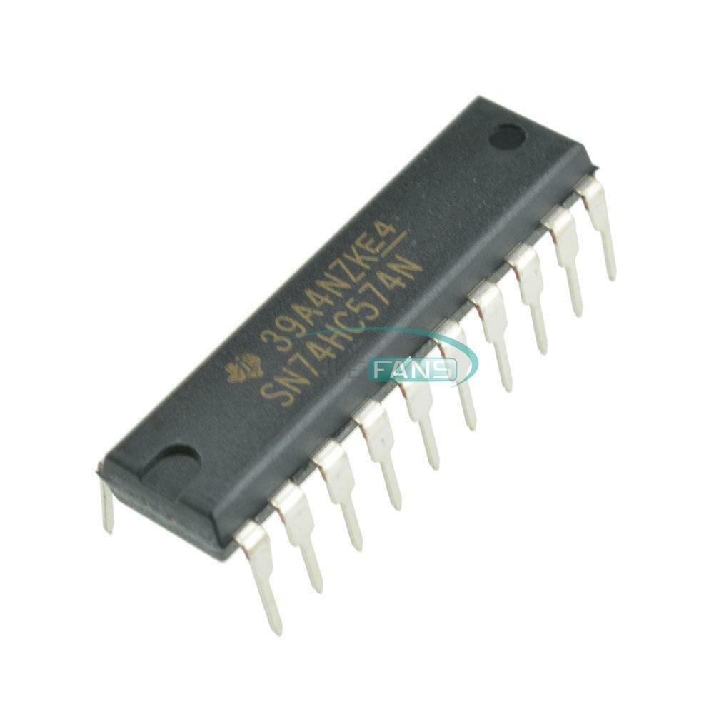 5PCS 74HC574N 74HC574 DIP-20 D-Type Flip-Flop Integrated Circuit DIP-20 IC M