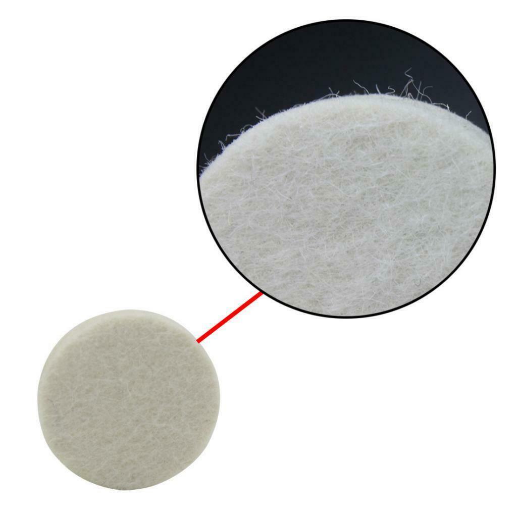 2x Bass Drum Beater Head Made of Wool Felt for Percussion Instrument Parts