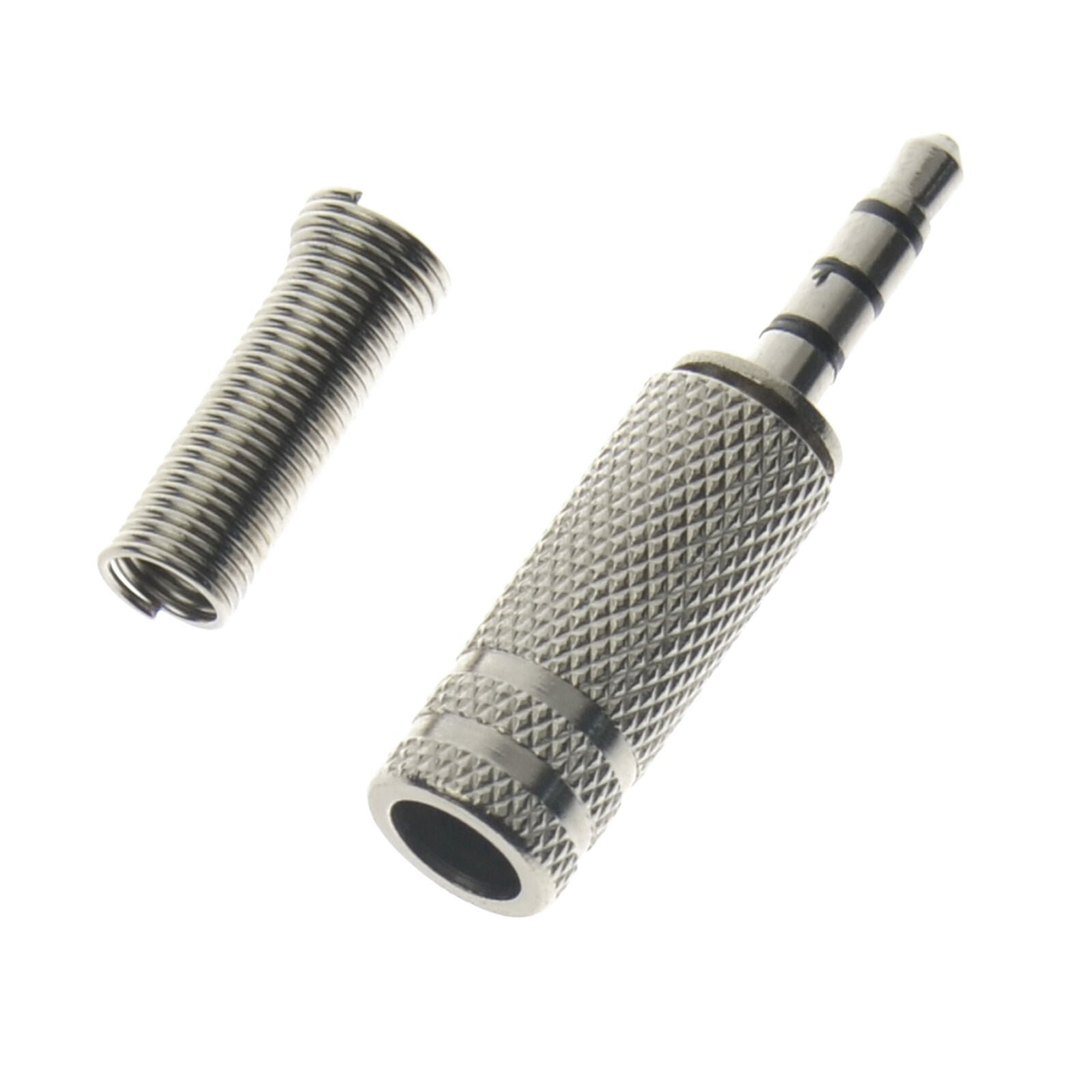 3.5mm 4 Pole Male Repair Headphones Headset Audio Jack Plug Connector Soldering