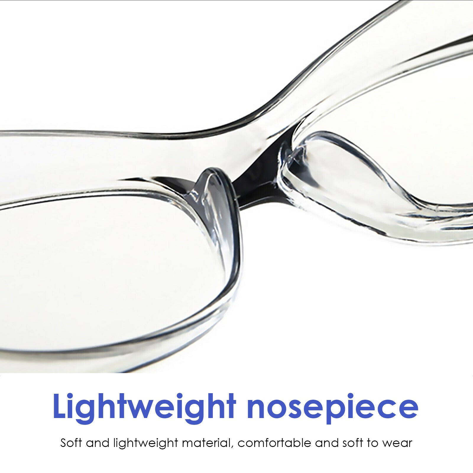 Protective Goggles, Blue Light Blocking Anti Pollen UV Goggles (Black) @