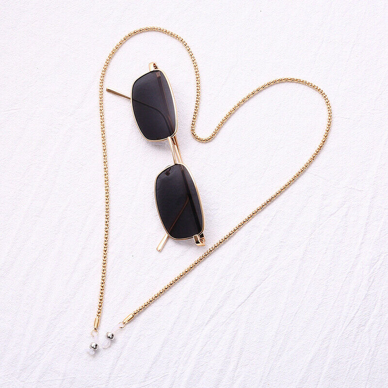 New Metal Cord Glasses Strap Golden Fashion Men Women Reader Sunglasses ChaiH Xz