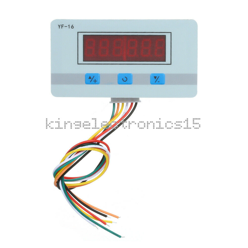 DC/AC 7-27V Mini LCD Digital Counter Module Electronic Totalizer 1~999999 Times