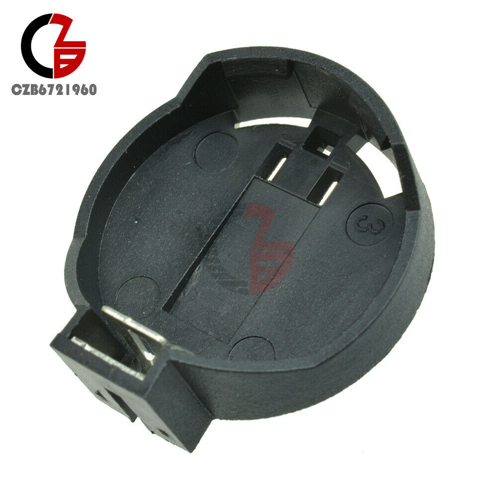 20PCS 20mm CR2025 CR2032 Button Coin 3V Cell Battery Holder Socket Box Case