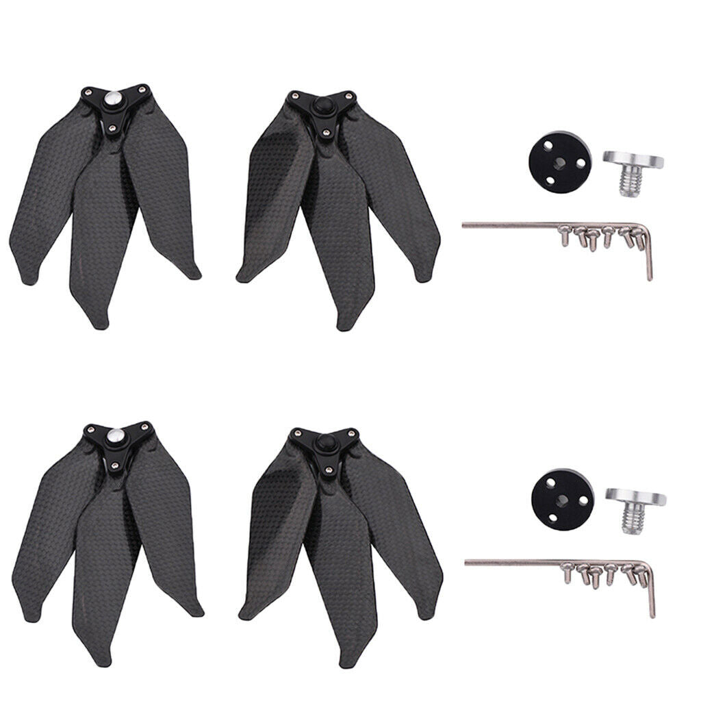 2 Pair Of 3  Carbon Fiber Propeller Noise Reduction 9455S For