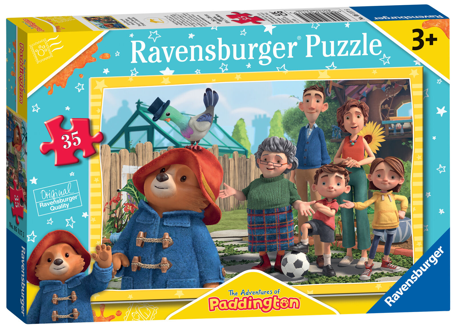 05117 Ravensburger Paddington Bear 35pc Jigsaw Puzzle Children Age 3 Years+