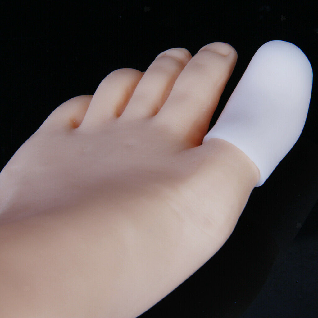 Unisex Toe Caps Protectors Pads Covers for Corns Calluses Blisters S/L