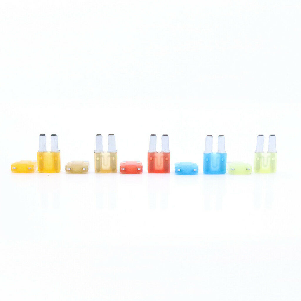 10pcs Micro 2 ATR  Fuses Assortment 5A~20A Automotive Circuit Protector