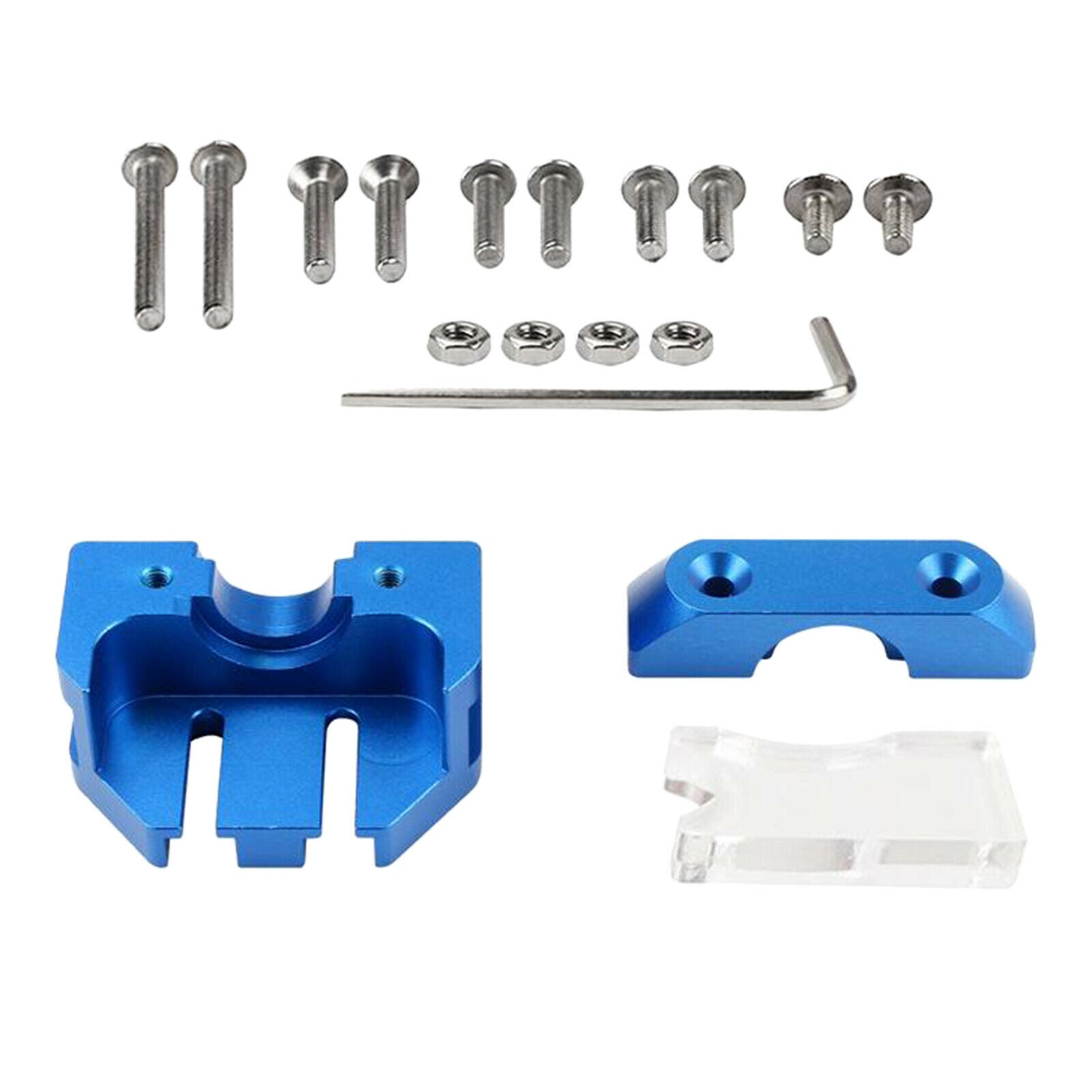 New Upgrade Extrusion Head Install Kit Mounting Plate Screw Nut Wrench for