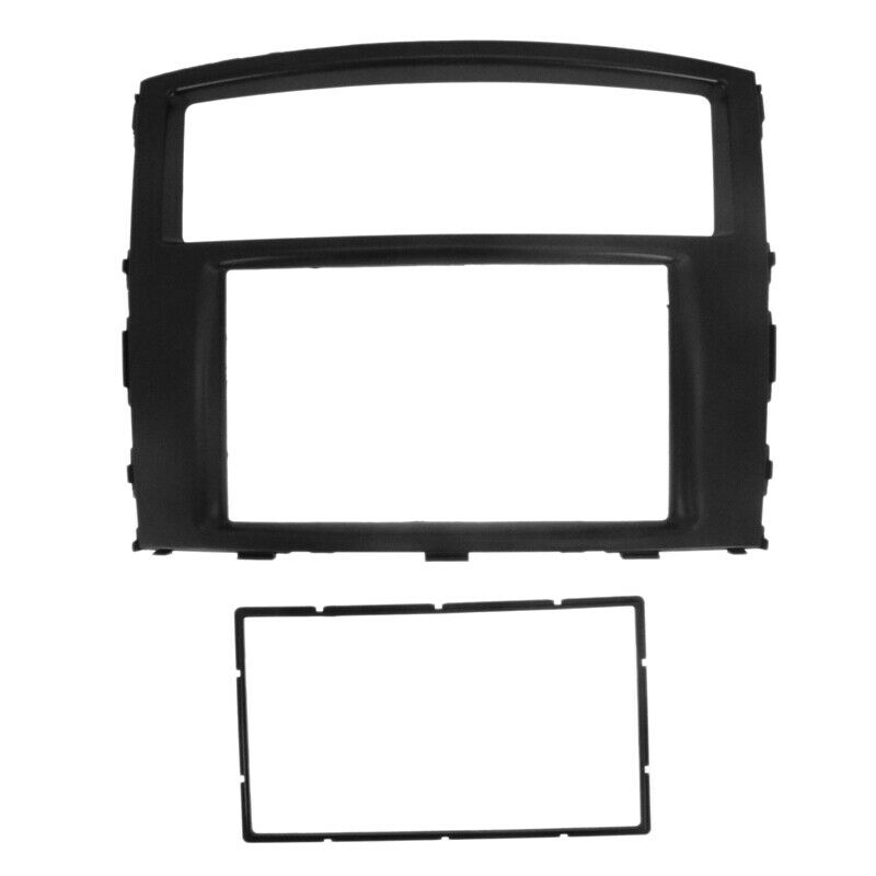 Car Radio Fascias for Mitsubishi Pajero 2007+ 2 Din DVD Stereo Panel DashboardK8