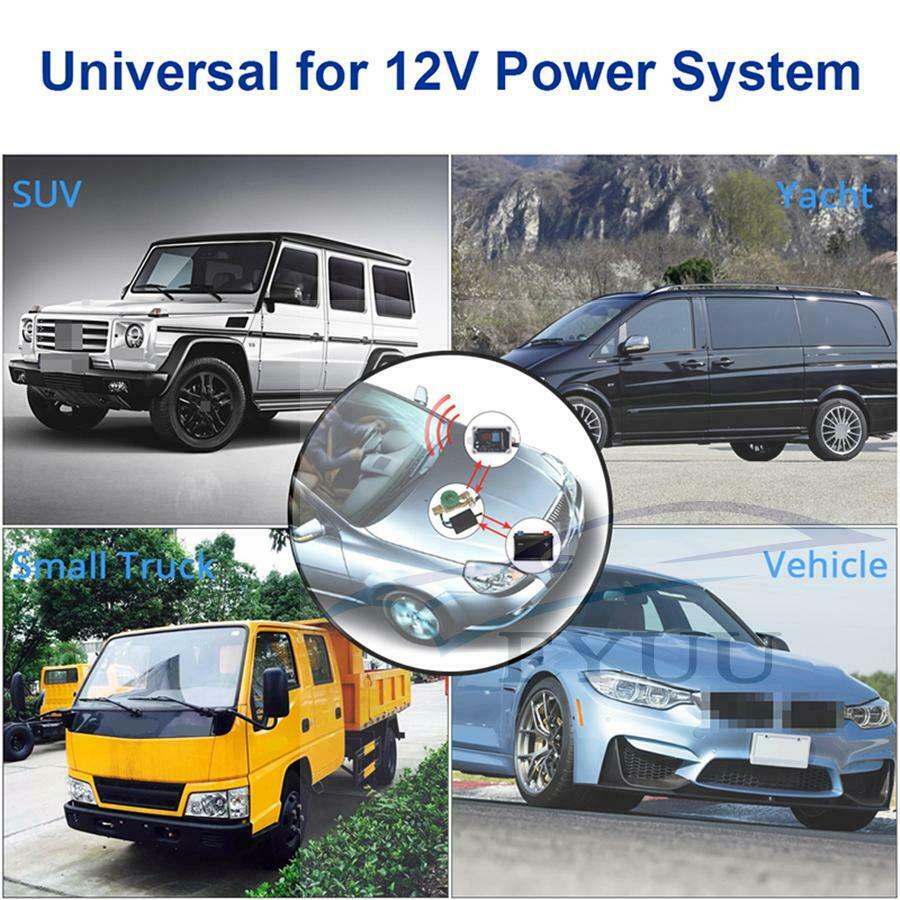 12v Car Battery Disconnect Cut Off Isolator Master Switches Voltmeter Display