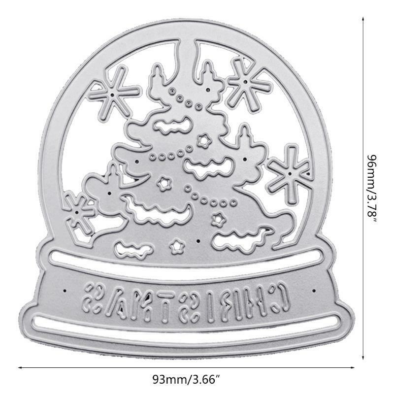Christmas Ball Metal Cutting Dies Stencil DIY Scrapbooking Album Paper Card Mold