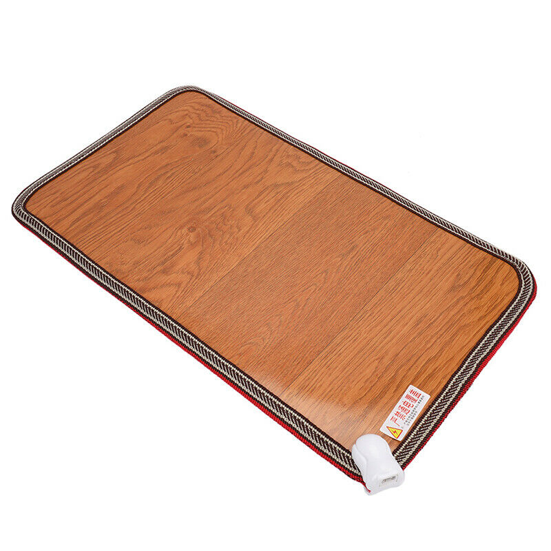 Leather Heating Foot Mat Warmer Electric Heating Pads 220VBDAU