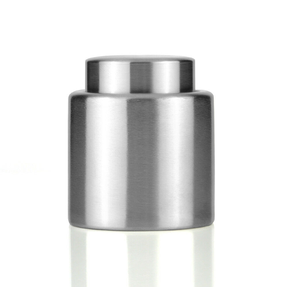 Handy Stainless Steel Vacuum Wine Bottle Stopper Plug Bottle Cover Pump Sealer