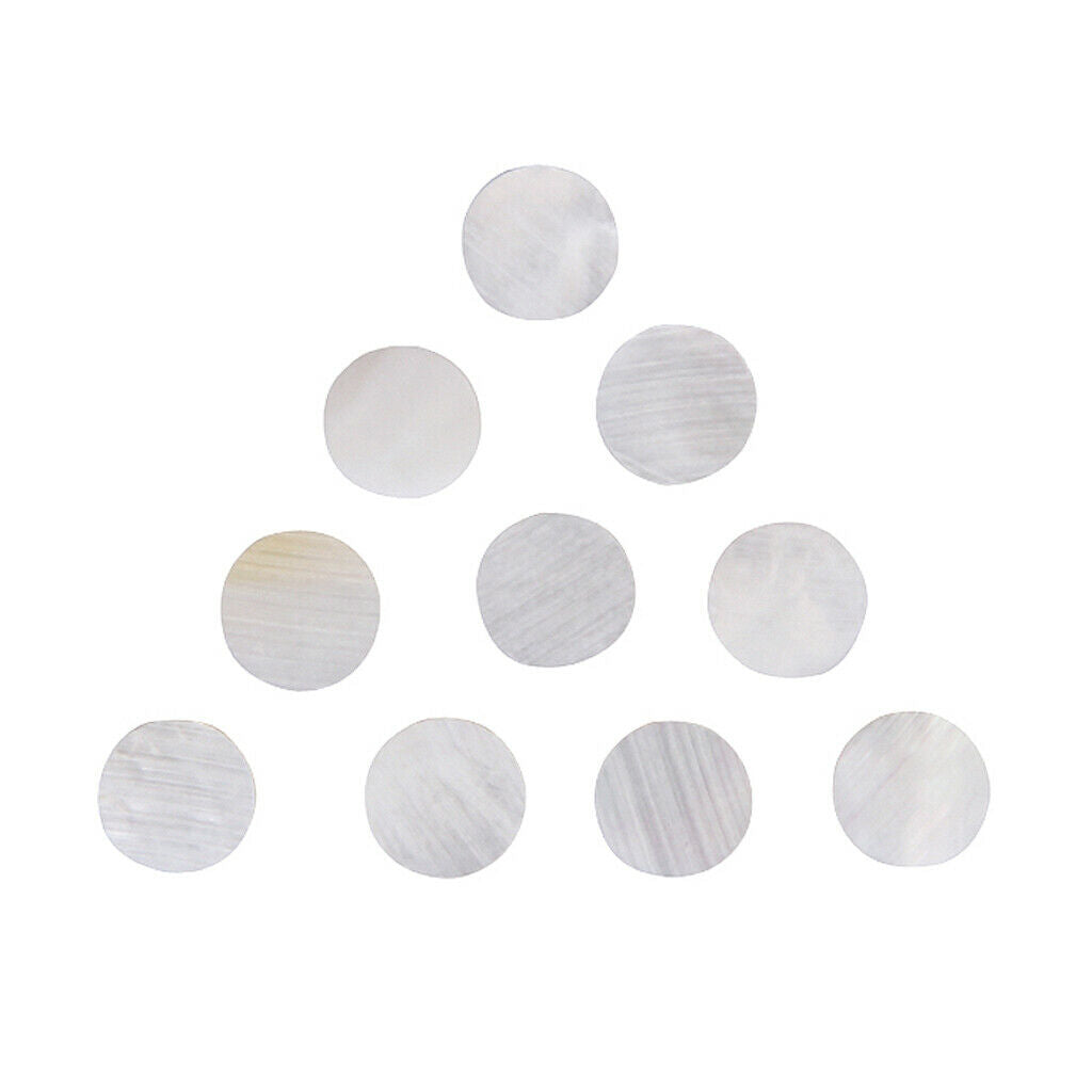Fingerboard Frets Inlaid Dots + 10Pcs Nacre Dots Inlaid Marker
