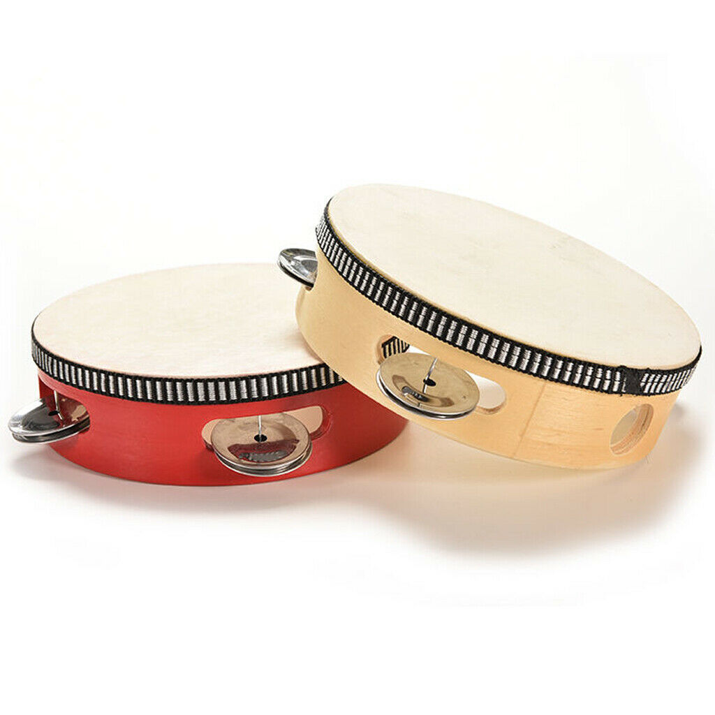 6 inch TAMBOURINE Percussion Drum Tamborine Children Musical Educational