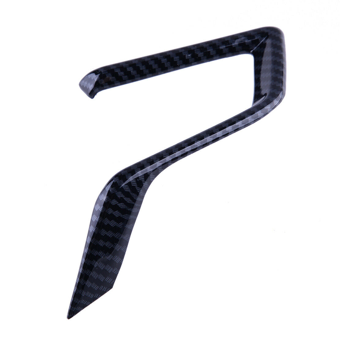 Car Carbon Fiber Style Steering Wheel Switch Trim Fit For Subaru Crosstrek 18-19