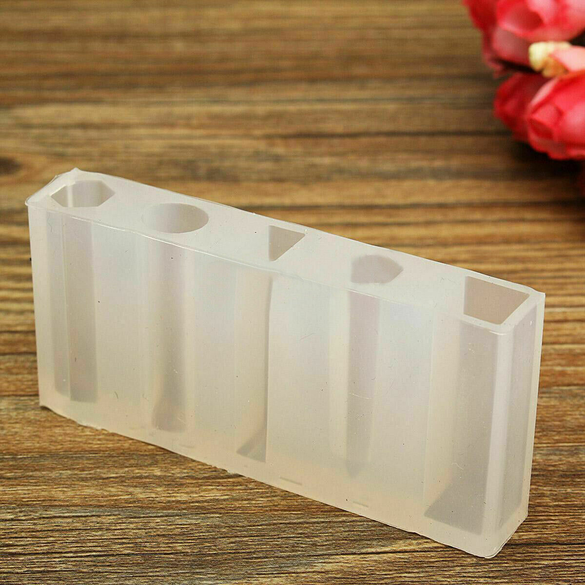 5Pcs Silicone Moules + 10Pcs Ã‰poxy UV RÃ©sine Coloriage Teinture +25g Curing S