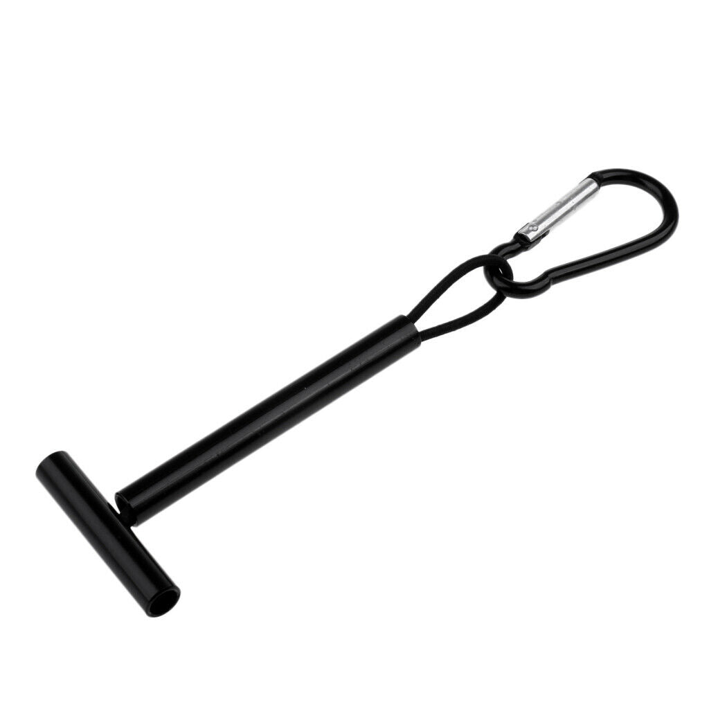 Fly Fishing Tippet Spool Holder Black, Holds Up to 6 Tippet Spools