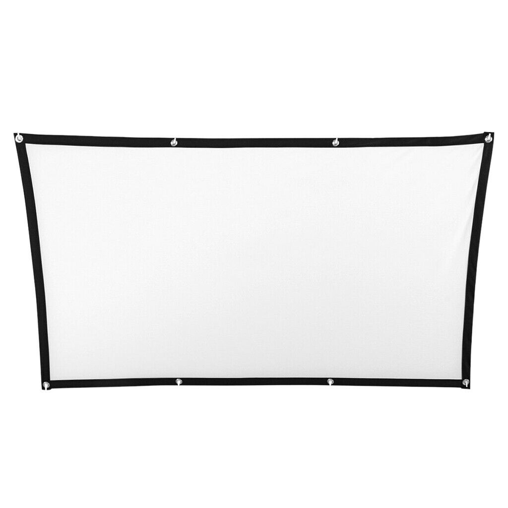 16/9 Polyester Projector Screen Film   Home Cinema Projection 84 inch