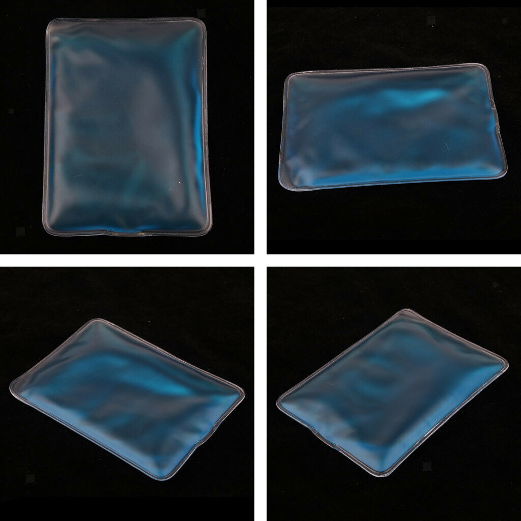 Set of 4 4â€™â€™ Gel Ice Pack First Aid Physiotherapy Cold Bag for Knee Back