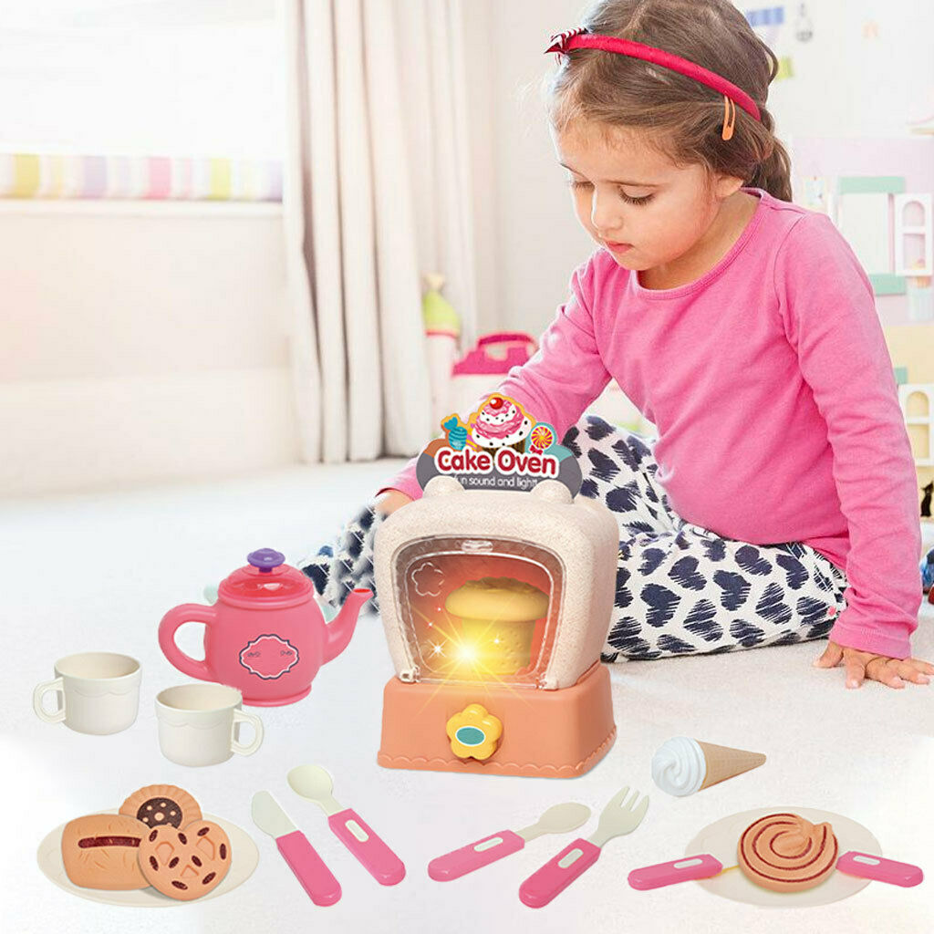 Electric Bread Maker Machine Play Food Baking Pretend Play Toys Play Set