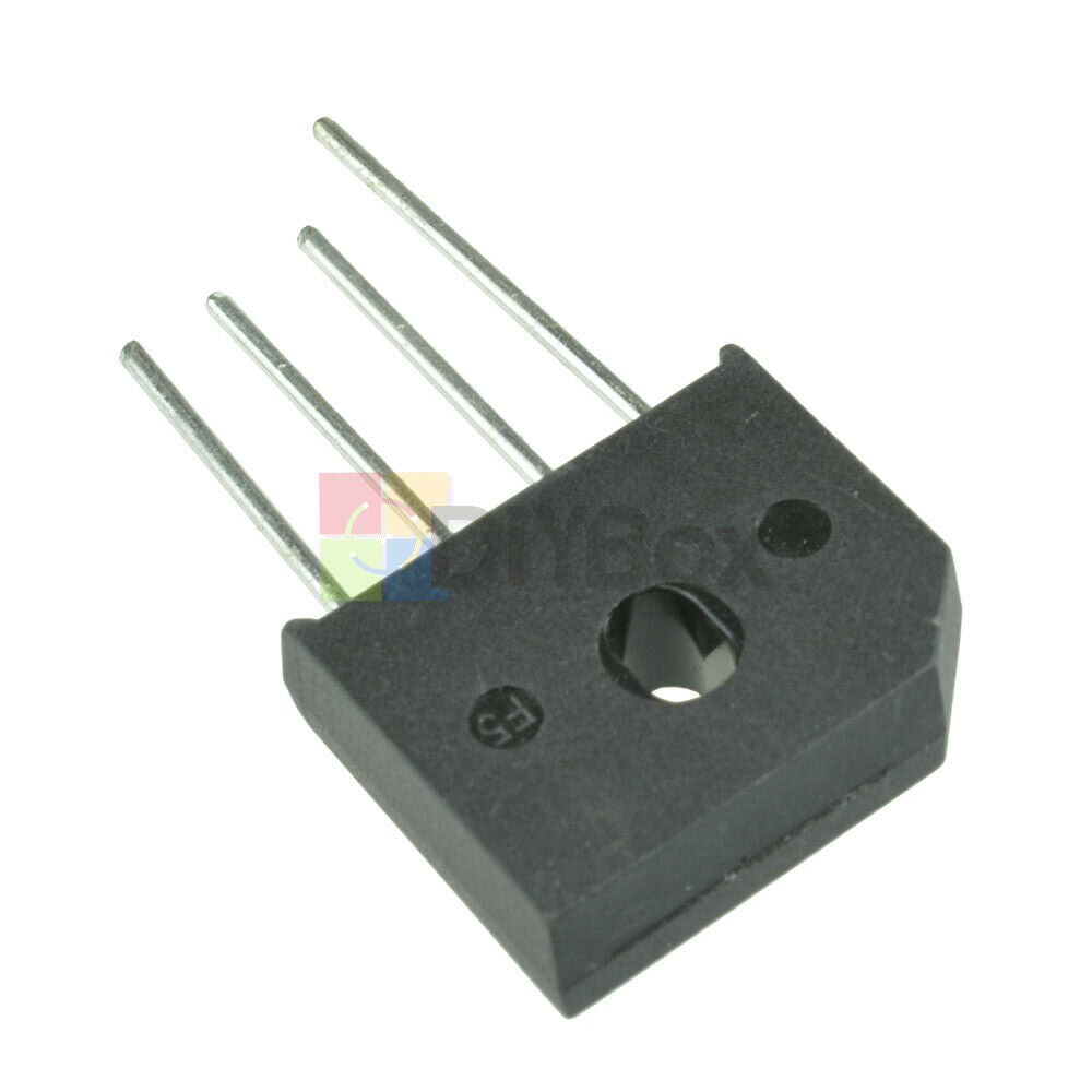 5Pcs DIP-4 4Pin KBU808 KBU-808 8A 800V Bridge Rectifier SIP-4