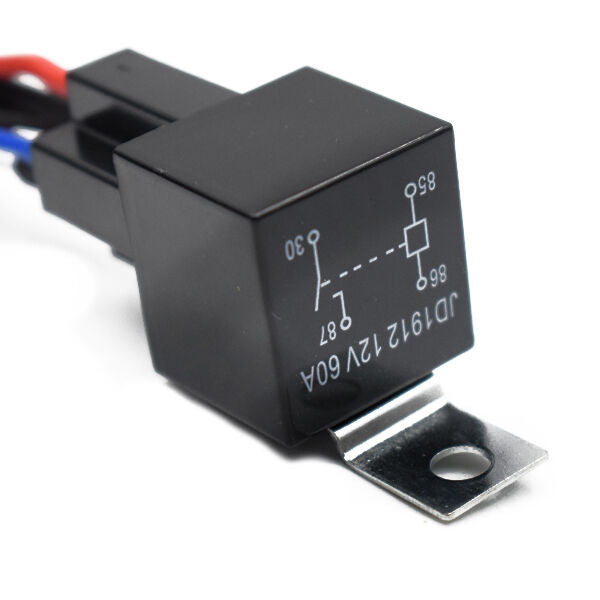 12V Car Remote Control Flash Strobe 2Lead LED Light Wiring Harness Kit Advanced