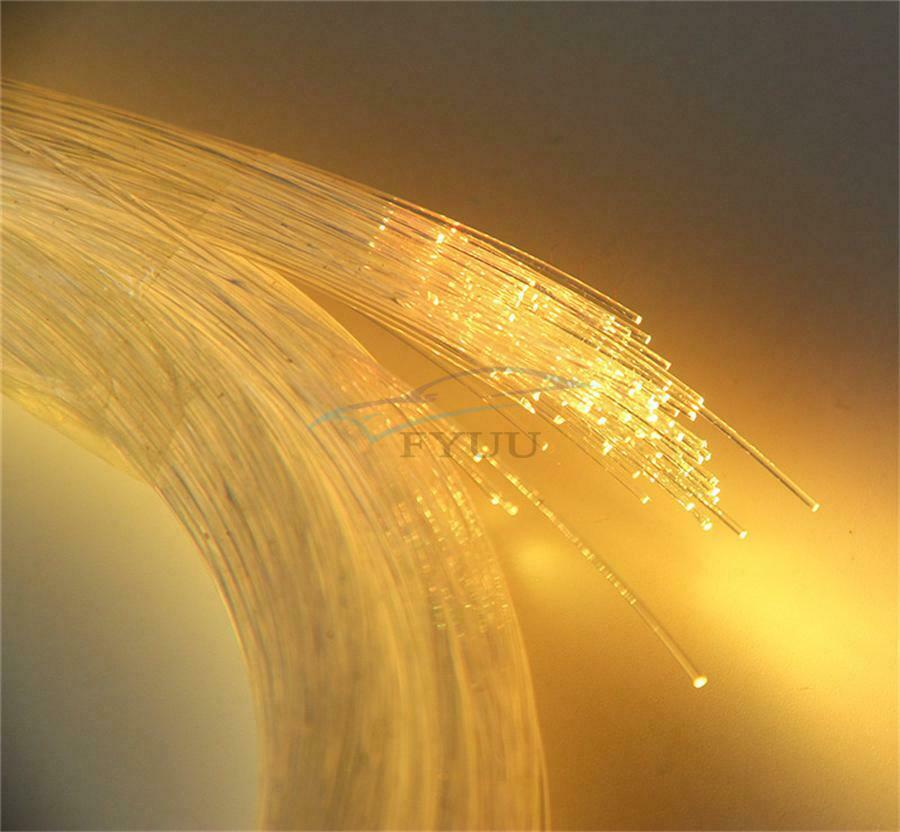 150PCS 0.75MM x 2M End Launch LED Fiber Optic Cable Car Starry Sky Top Light
