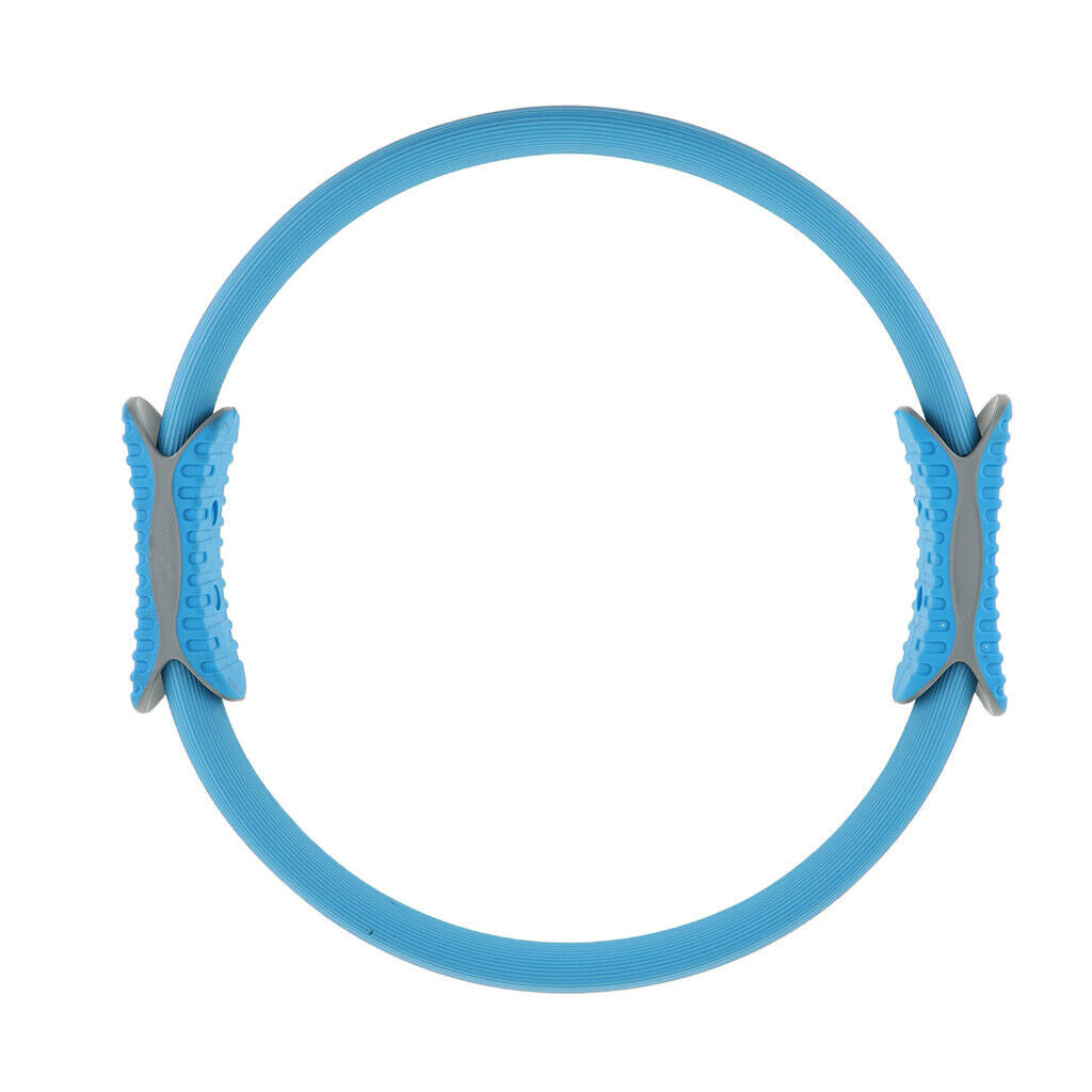 Blue Pilates Ring Resistance Ring Loop Magic Circle 30 Cm Diameter For Pilates