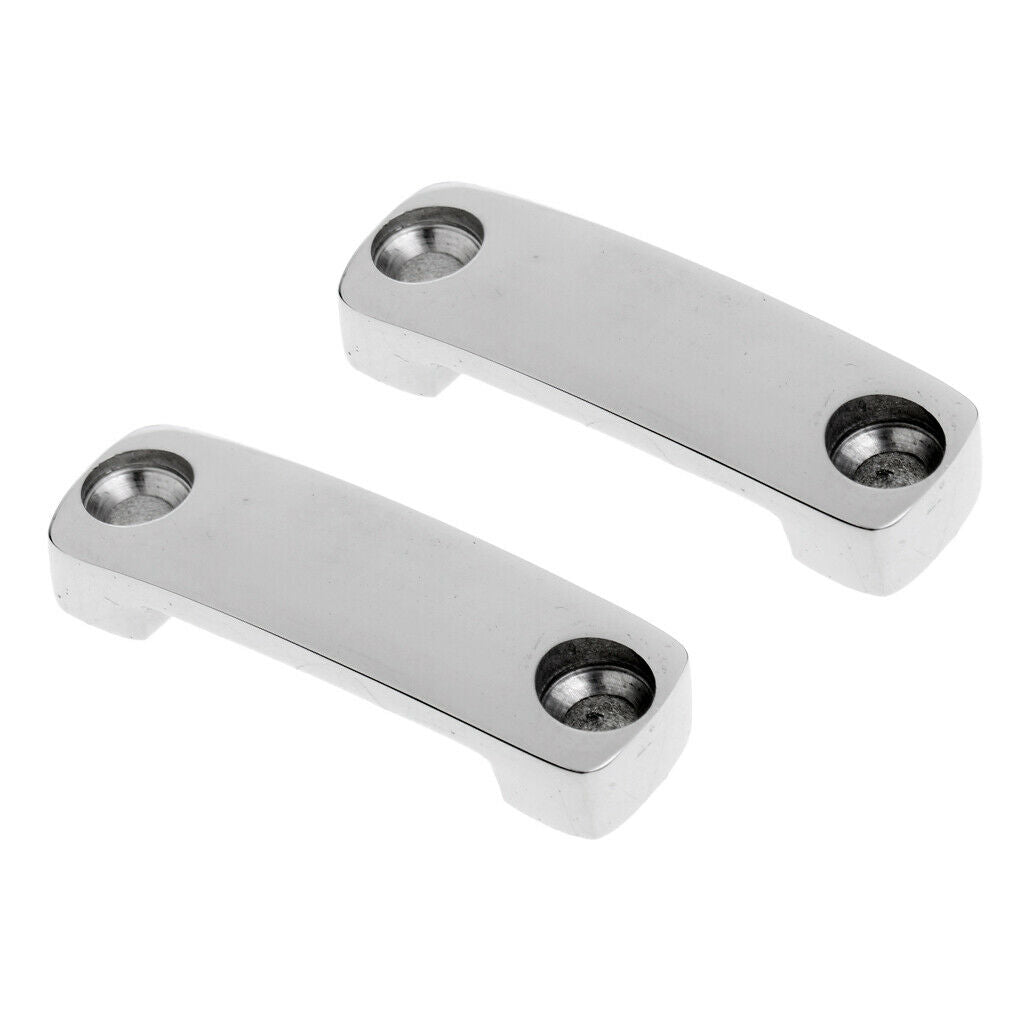 2 Pieces 316 Stainless Steel Marine Boat Yacht Fender Lock Deck Fitting