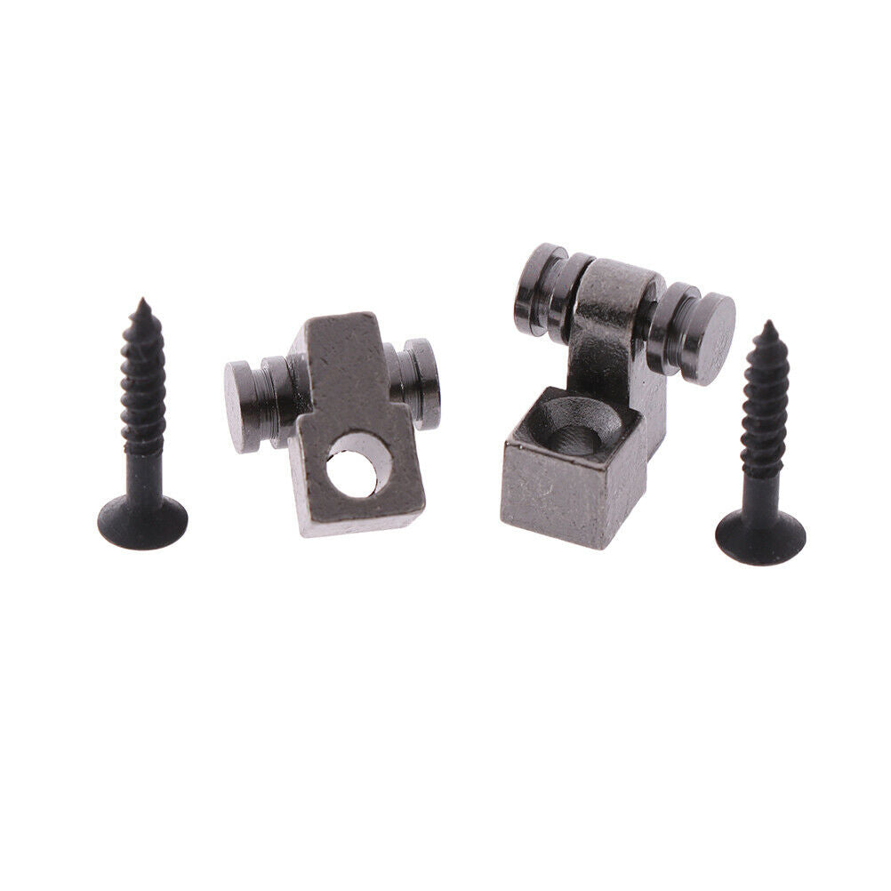2PCS Gun black Roller String Tree Guide Retainer Parts For Electric Guita.l8
