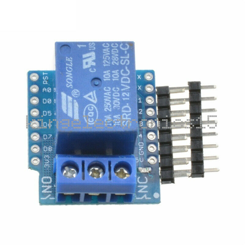WeMos D1 Mini ESP8266 Wifi Relay 1 CH 12V Shield Development Board for Arduino