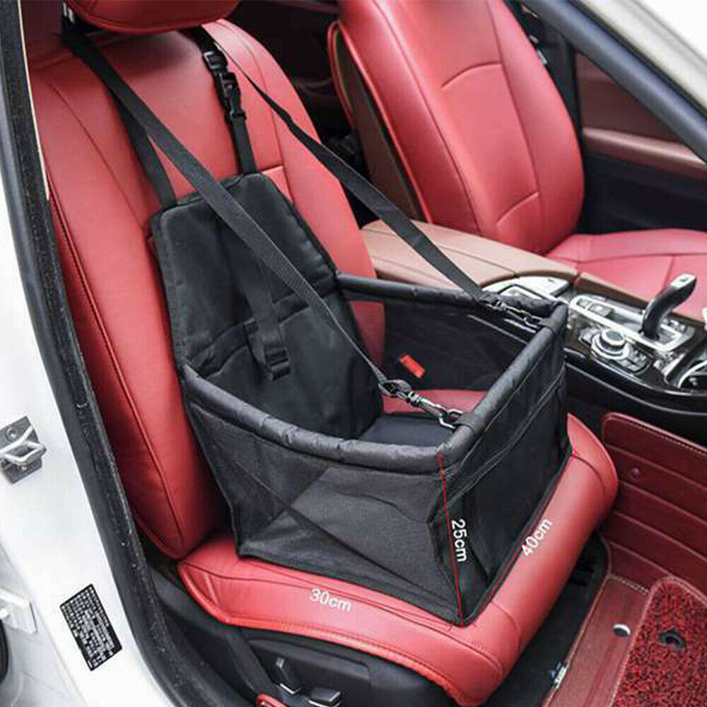 Car Seat Portable Carrier Dog Cat Belt Booster Travel Folding Bags For Pet Puppy