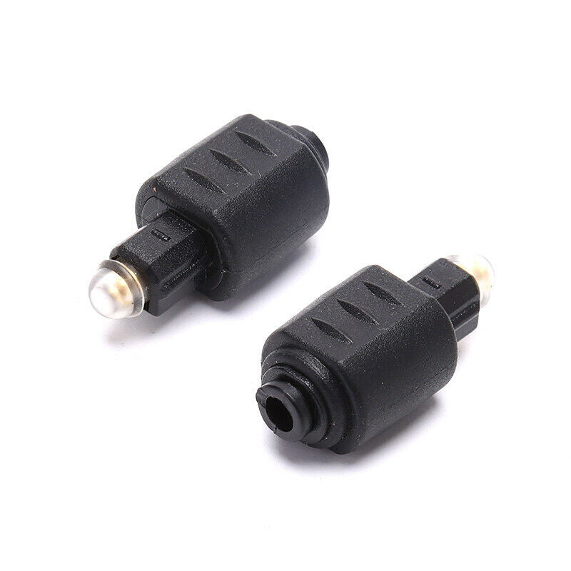 Mini Optical Audio Adapter 3.5MM Female Jack To Digital Male Plug for Amp.l8