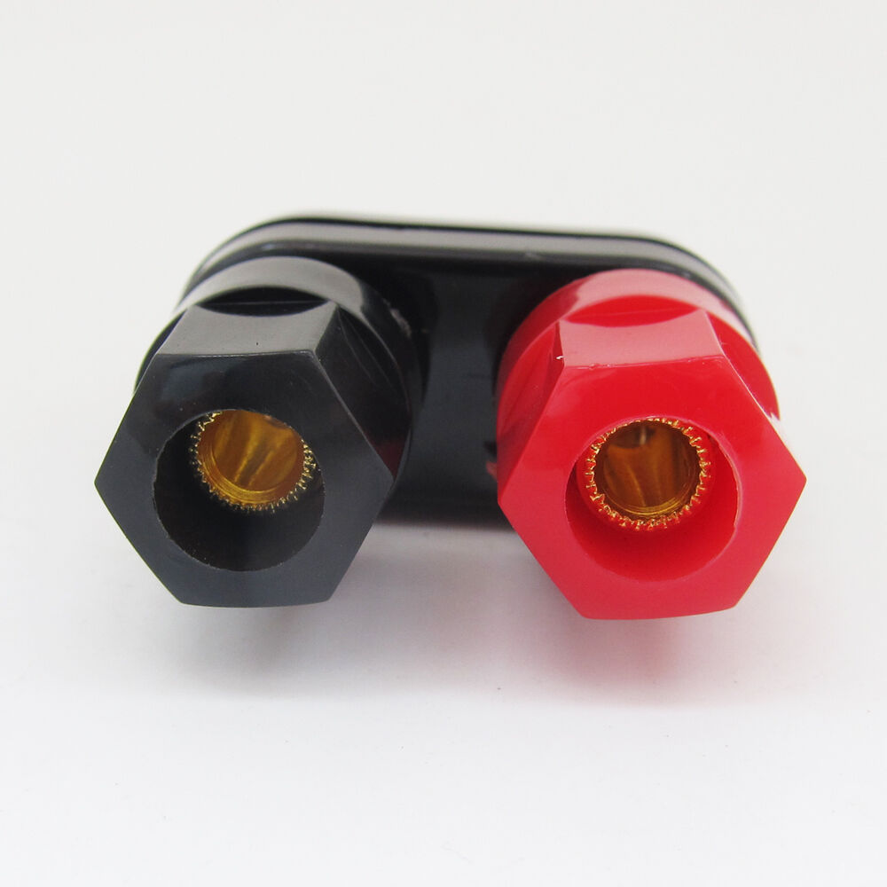 20pcs Lengthen Dual 2-way Banana Jack Speaker Amplifier Terminal Binding Post