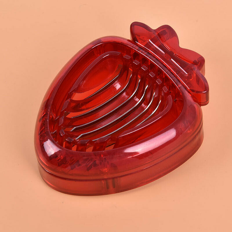 Chic Strawberry Berry Stem Gem Leaves Huller Remover Fruit Slicer Cutter .l8
