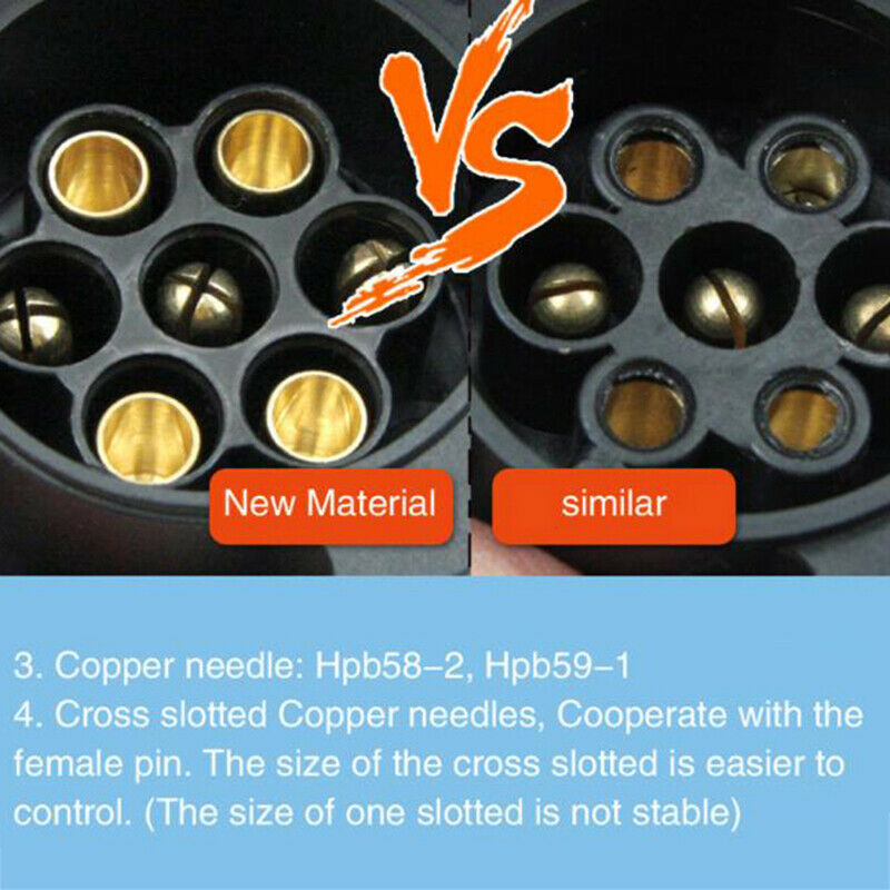7 Pin EU Towbar Towing Plugs Truck RV Caravan Socket Trailer Connector 12VO DF