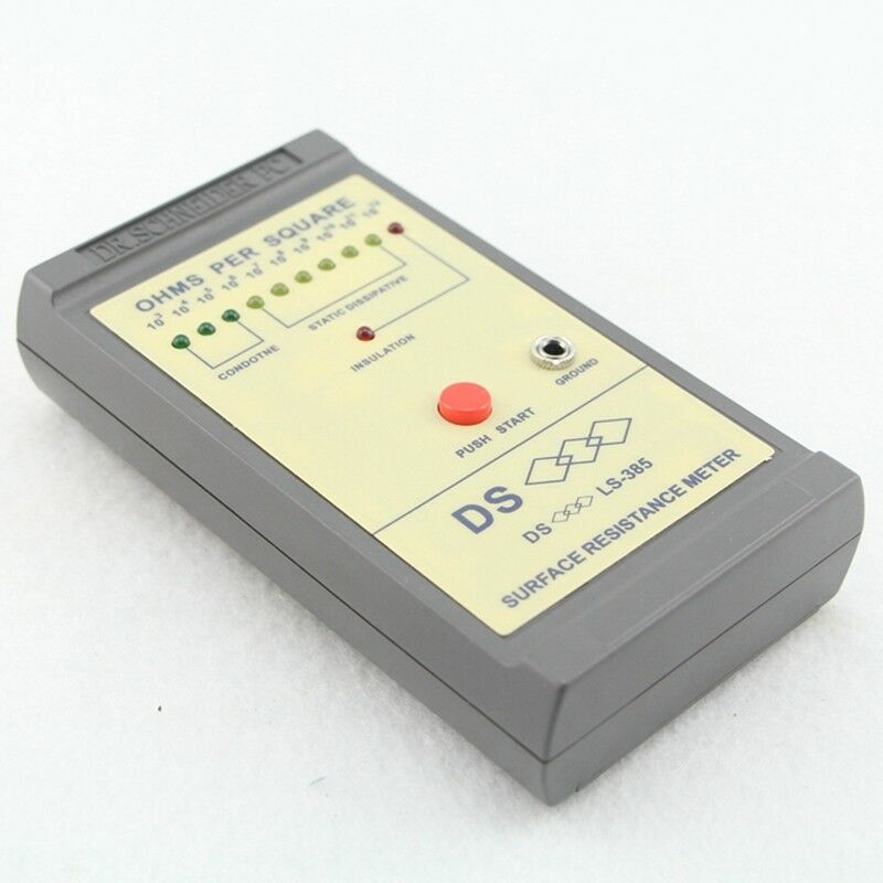 1PCS Surface Resistance Meter Banana Test Cable Electricity Tester Meter Plastic