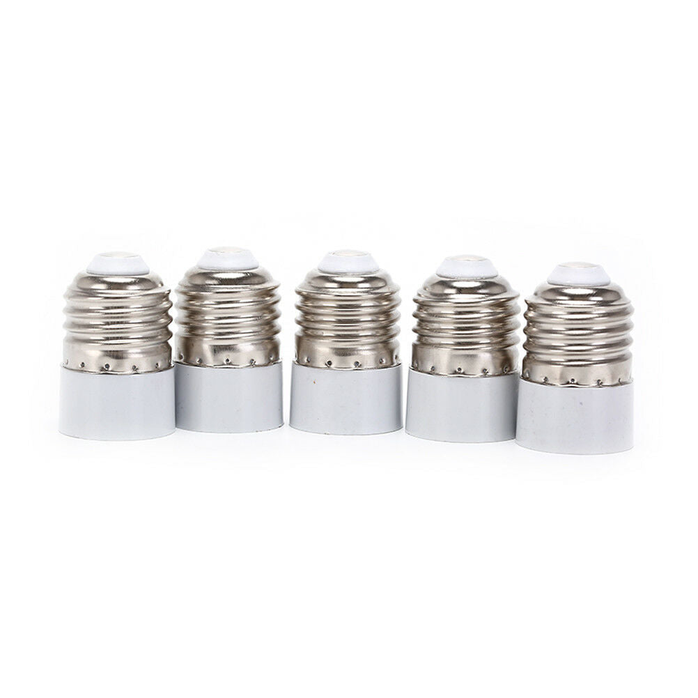 5Pcs/lot E27 to E14 lamp Holder Converter Socket light Bulb Base type Ada.l8