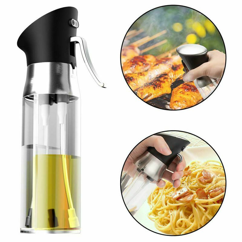 2-In-1 Oil Spray Bottle, Olive Oil Dispenser Kitchen Oil Sprayer For Cooking, R7