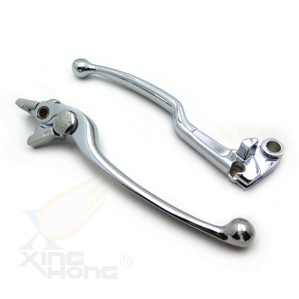 Brake Clutch Hand Lever Chrome Fit For Yamaha YZF R1 R6 R6S FZ1 FZS1000