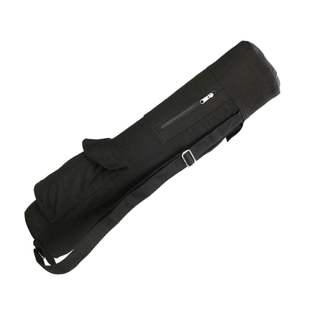 Full-Zip Exercise Yoga Mat Carry Bag Multi Pockets Waterproof Storage Bag