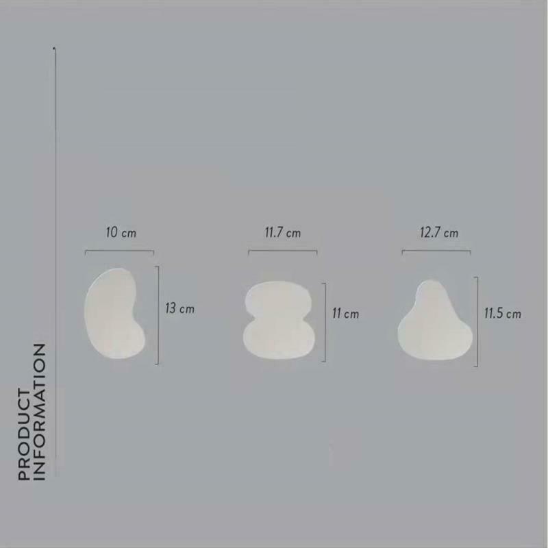 Nordic Acrylic Irregular Mirror Drink Coaster Set Heat Resistant Mat Cup  Gf SJ
