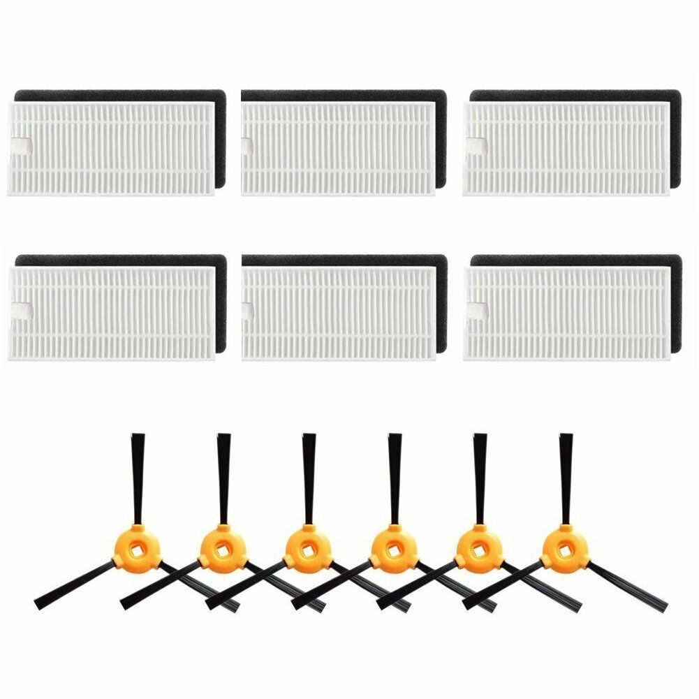18pcs Filters Side Brush kit For Ecovacs DEEBOT N79 N79S Robotic Vacuum Cleaner