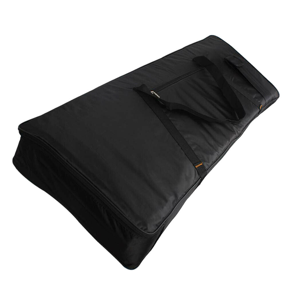 1pc 76 Key Piano Keyboard Gig Bag Oxford Cloth w/ Strap Beginner Gift Black