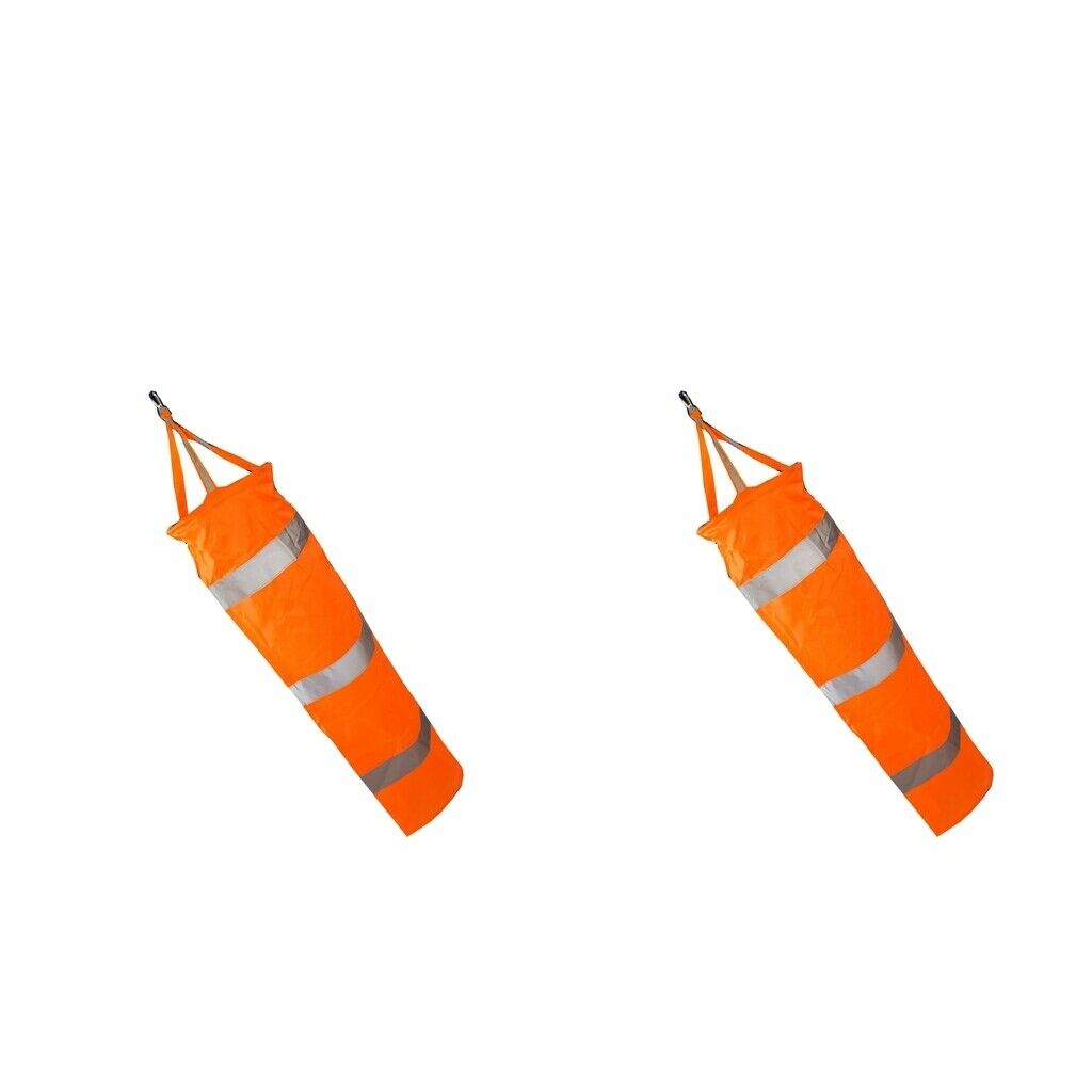 2pcs 31inch 59inch Airport Windsocks Hanging Wind Socks Bags for Outdoors