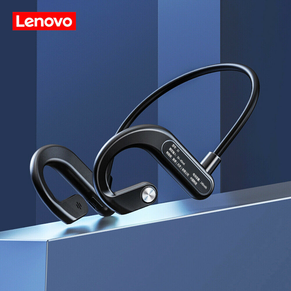 Lenovo X3 Wireless Bluetooth Headset Bone Conduction Noise Reduction Sports Mic