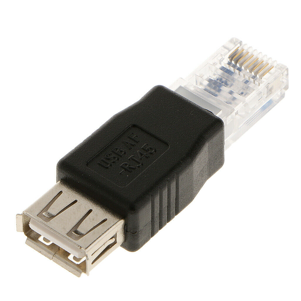 USB Female To Male Ethernet RJ45 Connector