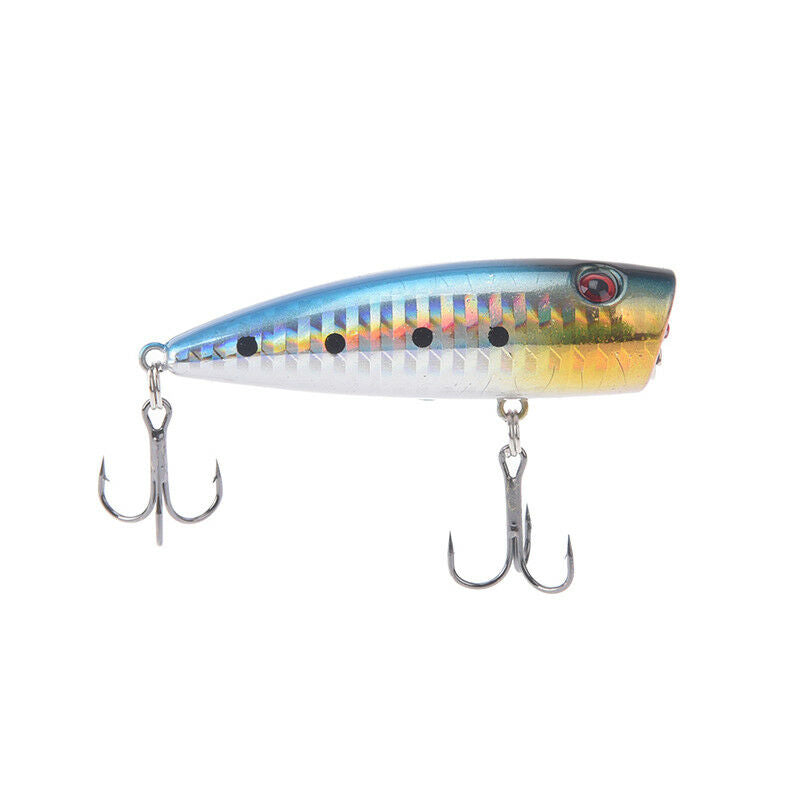 6.5cm 10g fishing lure hard bait artificial popper crankbait wobbler bait .l8