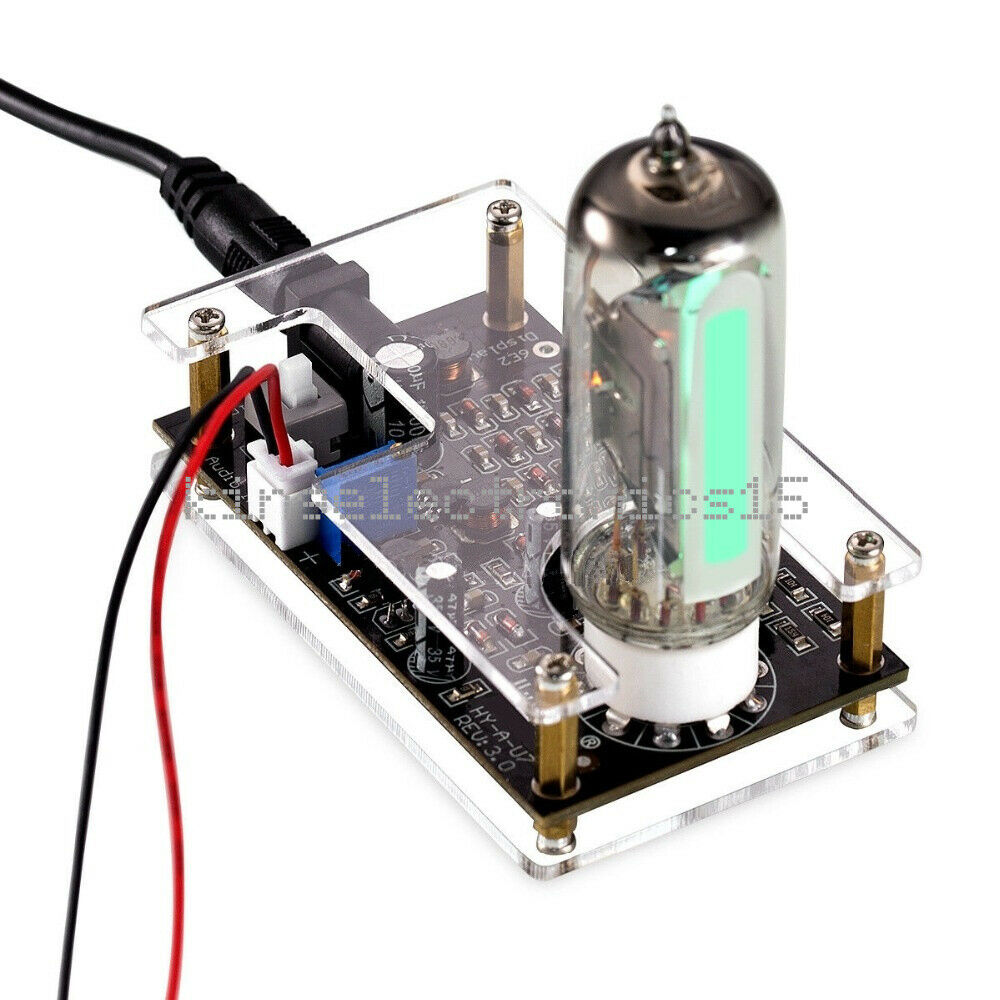 HiFi Magic Eye EM87 6E2 Preamp Tube Audio Level Indicator VU Meter Driver Board